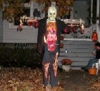 Skeleton Scarecrow Prop