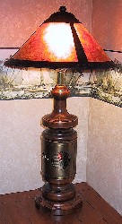 Mica-shade Candle Lamp