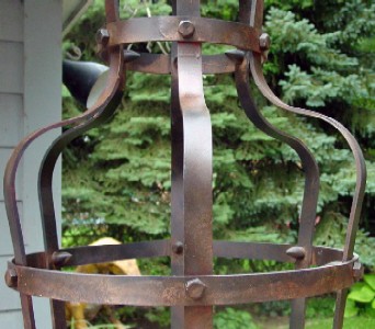 Close Up of Rust Effects on Gibbet