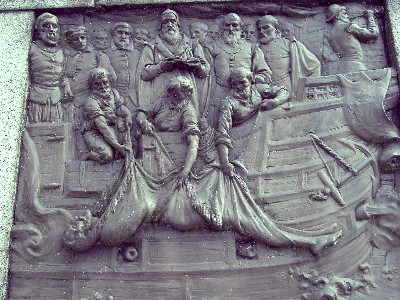 Burial of Sir Francis Drake