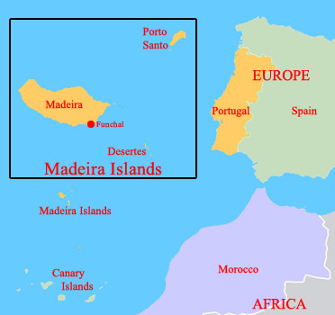Madiera Map