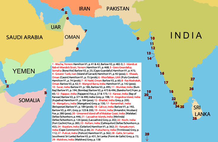 Watering Stops During the GAoP - Middle East and India