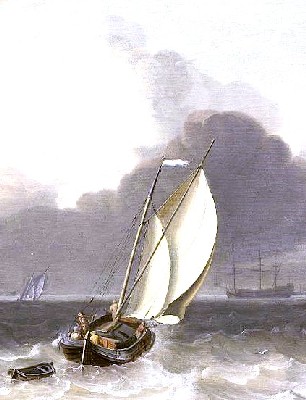 A Spritsail Barge