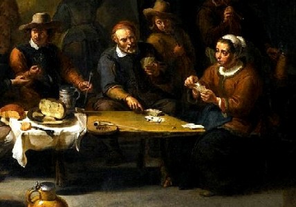 Moderate Drinking in a Tavern