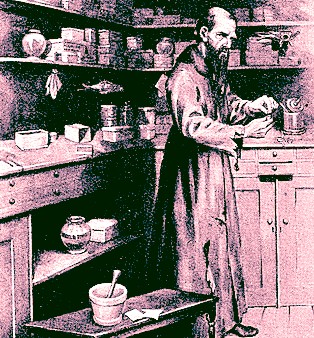 The Apothecary in his Workshop