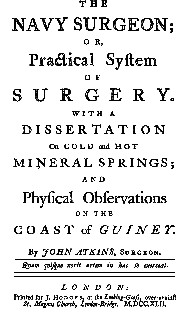 Title Page of The Navy Surgeon