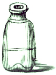 Styptic Water Bottle