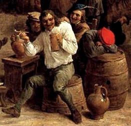 Peasants Drinking