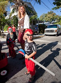 Young Pirates at Halloween