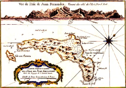 Juan Fernandez Island Map