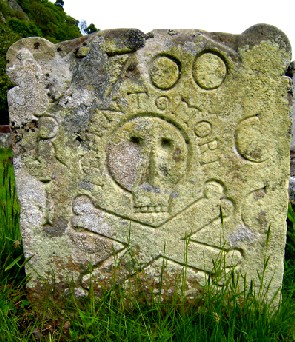 Logie Old Kirk Grave stone