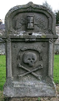Memento Mori Grave Stone