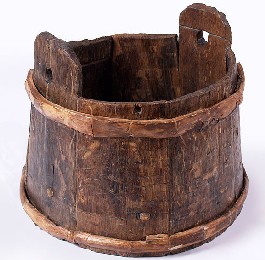 Wooden Bucket from the Mary Rose