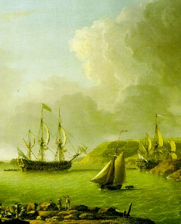 Return of a Fleet to Plymouth