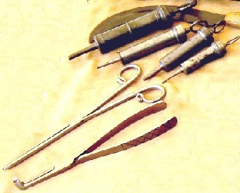 Syinges and Forceps